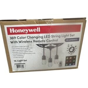 Honeywell 36ft Led Color Changing Commercial Indoor/Outdoor String Lights